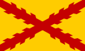 Coronela прапор іспанської терції дивізії Morados Viejos (старий червоний або пурпурний колір).