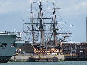 Le HMS Victory.