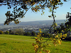 Pohled na město na podzim 2005
