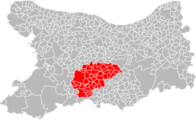 Localisation de Communauté de communes Cingal-Suisse Normande