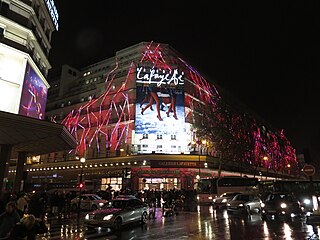 2014年ノエル時のギャルリー・ラファイエット (Galeries Lafayette Haussmann Noel 2014)