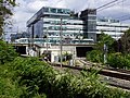 Siège de France Télévisions depuis la Petite Ceinture du 15e.