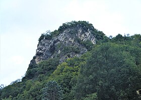 Vue du rocher du Cornillon (octobre 2020).