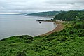 View of the coast of Sado