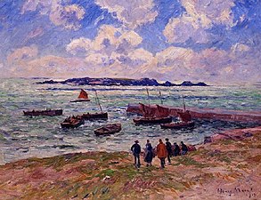 Henry Moret, Saint-Guénolé-Penmarc'h (1908), localisation inconnue.