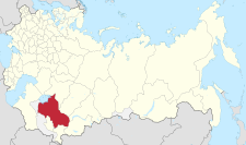 Location in the Russian Empire as of 1914