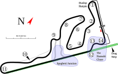 Tracciato di Taupo Motorsport Park