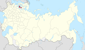 Выборгская губерния на карте