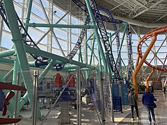 Sandy's Blasting Bronco à Nickelodeon Universe (American Dream)