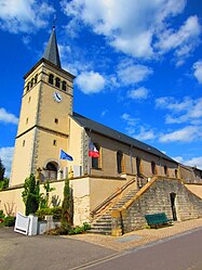 The church in Brettnach