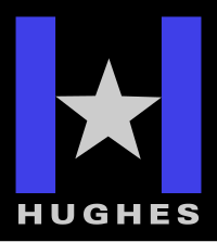 Hughes Entertainment logo.