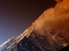 La montagne Langtang Lirung