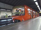 Métro de la Ligne D de Lyon à la station Vieux-Lyon