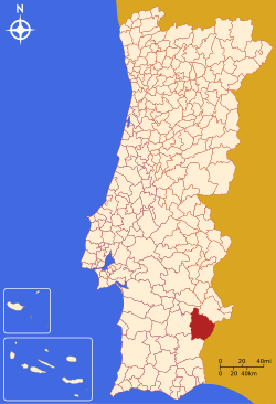 Location in Portugal