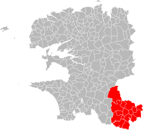 Localisation de Quimperlé Communauté