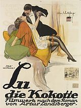 "Lu die Kokotte", 1919