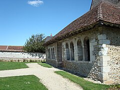 Porche de l'église Saint-Martin.