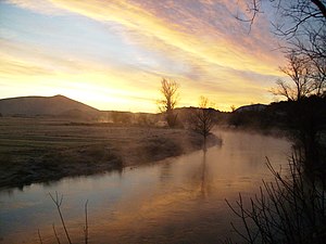 Zimsko jutro uz rijeku