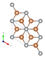 mit Blickrichtung parallel zur c-Achse