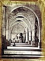 Interior of the mosque, 1866