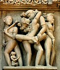 Sculptures érotiques hindoues