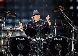 Lars Ulrich yn 2017