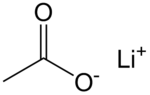 Image illustrative de l’article Acétate de lithium