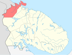 Location of Pechengsky District in Murmansk Oblast