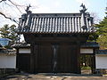宮城県知事公館正門。仙台城の門の移築と伝えられるが、元の位置は不明
