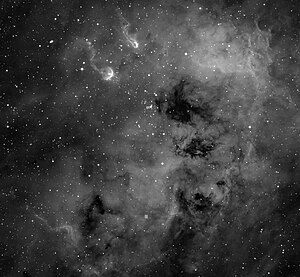 NGC 1893 eingebettet in IC 410