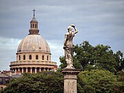 Het Panthéon gezien vanuit de Jardin du Luxembourg (2010)