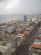 The view of Sandakan town centre