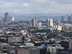 Aerial view of Santa Mesa