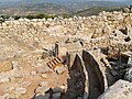 The wall at Grave Circle A, Helladic cemetery of Mycenae, Greece, 16th century BCE