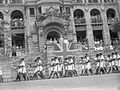 Image 12African Naval ratings march past the Governor of Sierra Leone, Sir Hubert Stevenson. (from Sierra Leone)