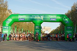 Marathon de Paris.