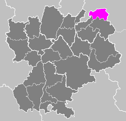 Arrondissement di Thonon-les-Bains – Localizzazione