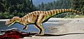 Ceratosaurus syömässä raatoa.