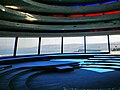 Meeting room with view of Sea of Galilee