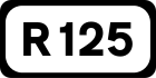 R125 road shield}}