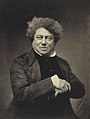 Alexander Dumas, Fotografie von Nadar (1855)