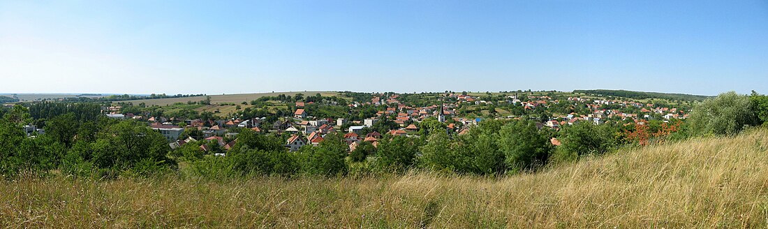 Panoramo de Veľké Lovce