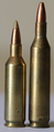 Набій .17 Remington Fireball поряд з набоєм .17 Remington.