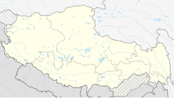 Pana is located in Tibet