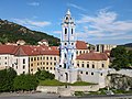 Campanile della chiesa dell'Assunta (Mariahimmelfahrt) a Dürnstein