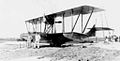 Hydravion Donnet-Denhaut sur le slipway de l'Île-Tudy en 1917.