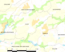 Culin - Localizazion