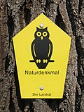 Naturdenkmal-Schild (Brandenburg)