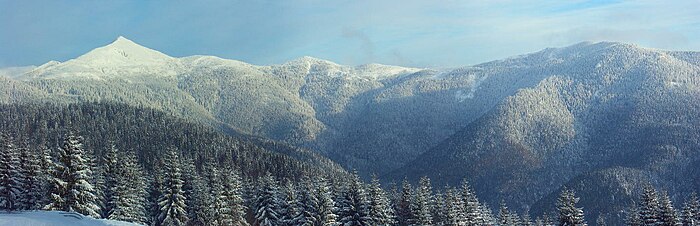 Nedre Tatra om vinteren