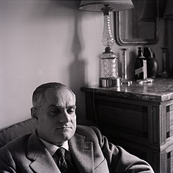 Retrach de Alberto Moravia